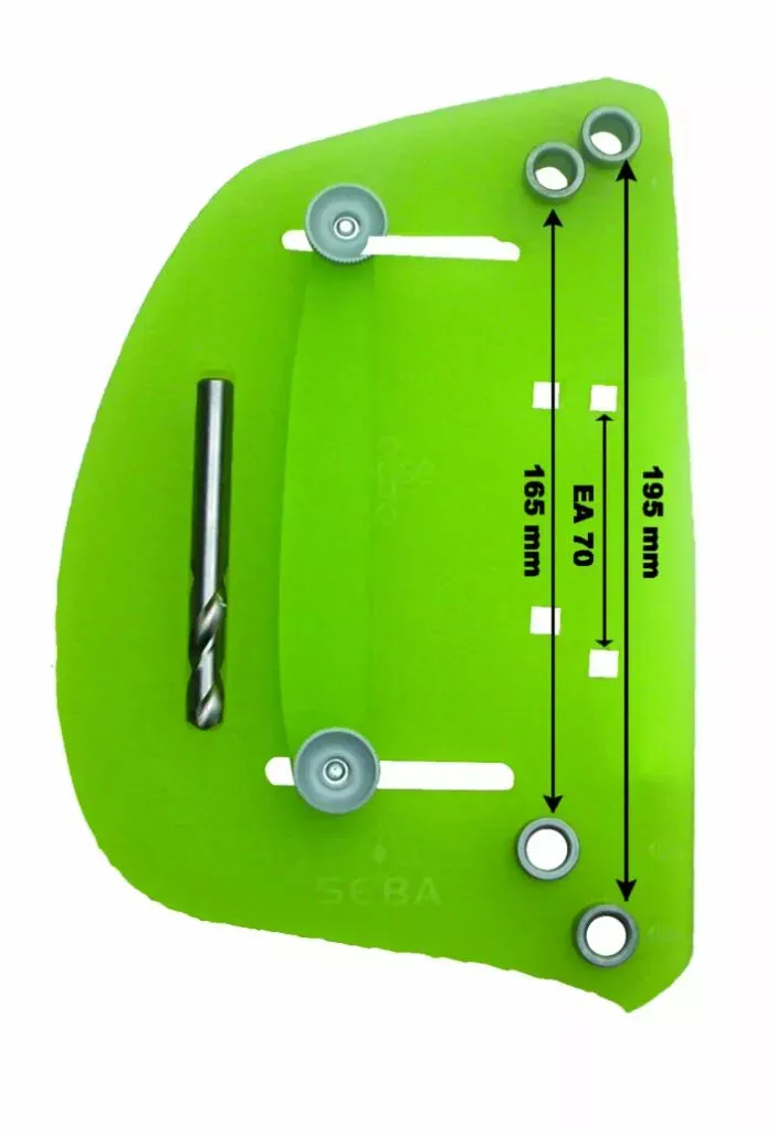 Accessoire de pose : Gabarit de perçage VitPose